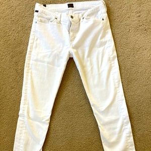 Citizens of Humanity USA Avedon Ankle Ultra Skinny Women's White Jeans SZ 30